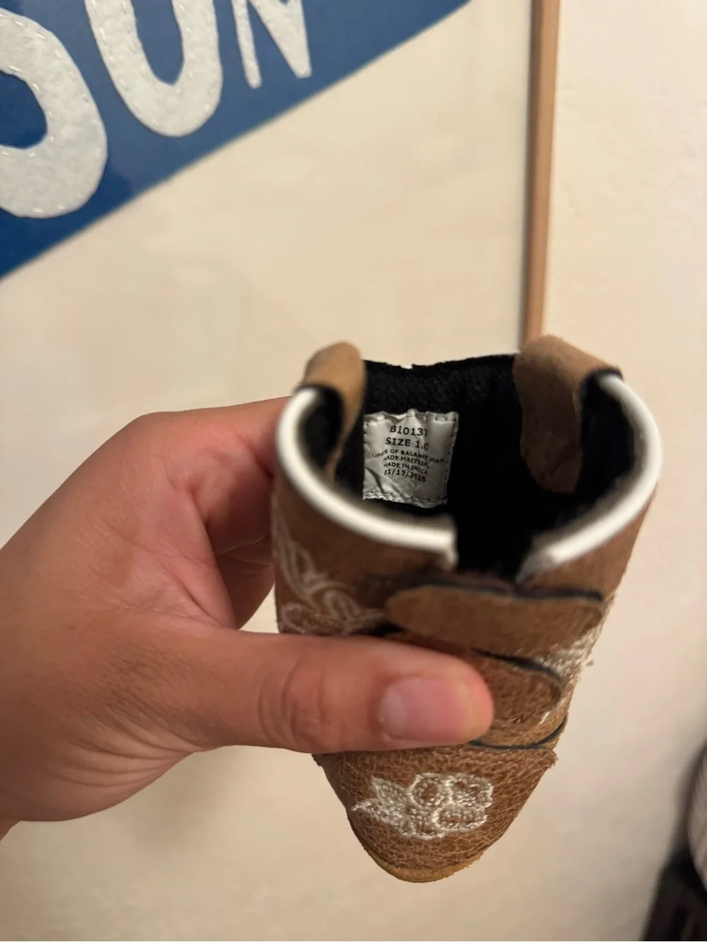 Boot Barn baby booties